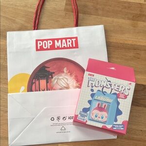 The Monsters Labubu 🍟Wacky Mart with Bag 🍟